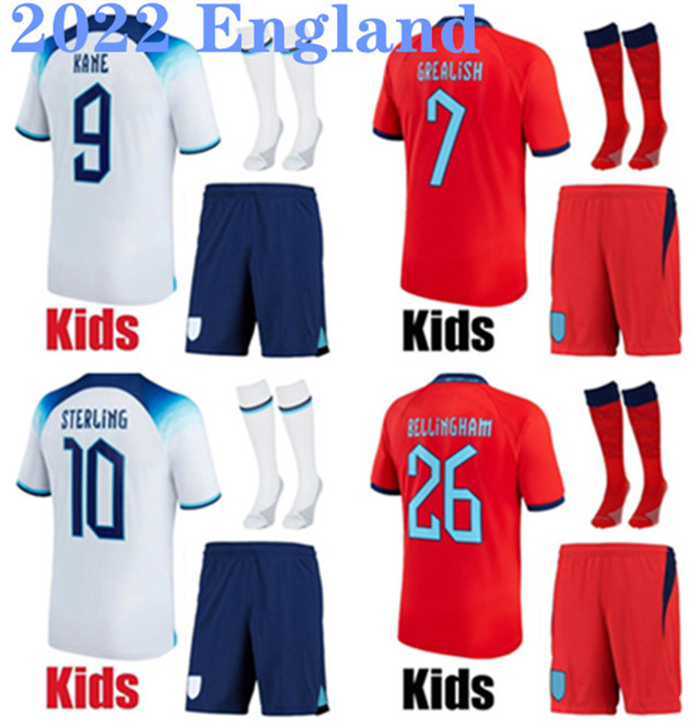2022 ENGLAND soccer jerseys kids kit KANE MEAD FODEN STERLING ENGLAND RASHFORD SANCHO SAKA 22 23 BOYS national football shirts uniforms, 2022 home no socks
2022 ENGLAND soccer jerseys kids kit KANE MEAD FODEN STERLING ENGLAND RASHFORD SANCHO SAKA 22 23 BOYS national football shirts uniforms, 2022 home no socks