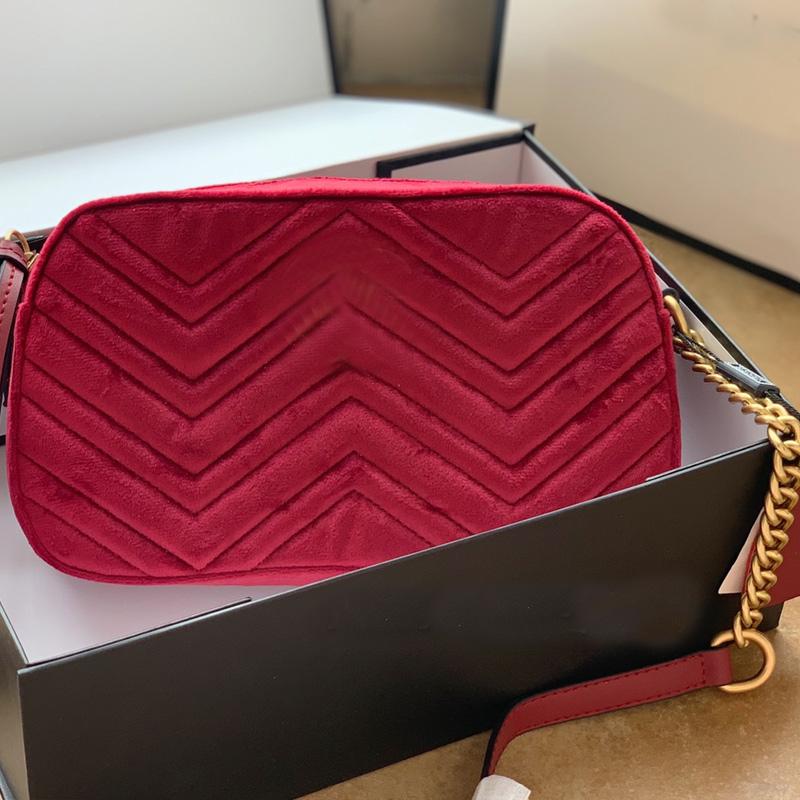 Designer Velvet Camera Bag Women Handbag Crossbody Purse Marmont Shoulder Bags Classic Letter Golden Chain Leather Strap Evening Clutch Zipper Wallet, 2 -24*13*7cm
Designer Velvet Camera Bag Women Handbag Crossbody Purse Marmont Shoulder Bags Classic Letter Golden Chain Leather Strap Evening Clutch Zipper Wallet, 2 -24*13*7cm