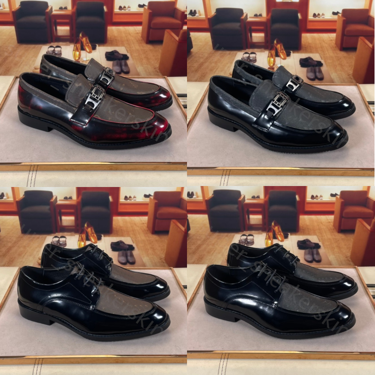 2023 Designers Shoes Mens Fashion Loafers Genuine Leather Men Business Office Work Formal Dress Shoes Brand Designer Party Wedding Flat Shoe Size 38-46, 37
2023 Designers Shoes Mens Fashion Loafers Genuine Leather Men Business Office Work Formal Dress Shoes Brand Designer Party Wedding Flat Shoe Size 38-46, 37