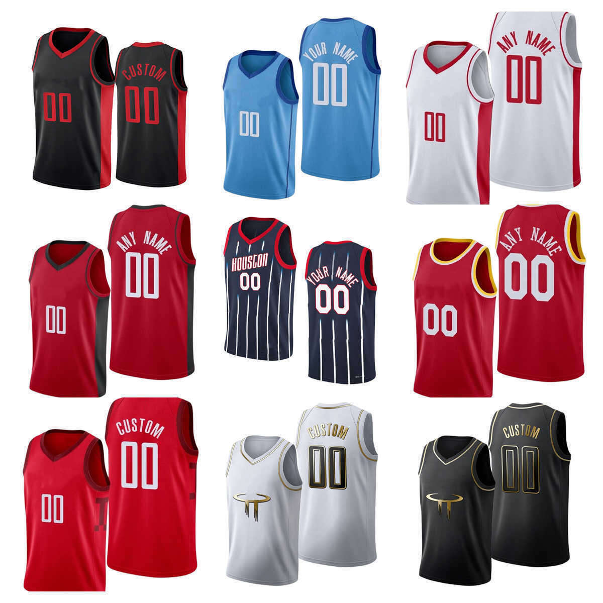 2023 Custom Printed Houston''Rockets''New Basketball Jerseys Eric Gordon Jalen Green David Nwaba Boban Marjanovic Alperen Sengun
2023 Custom Printed Houston''Rockets''New Basketball Jerseys Eric Gordon Jalen Green David Nwaba Boban Marjanovic Alperen Sengun