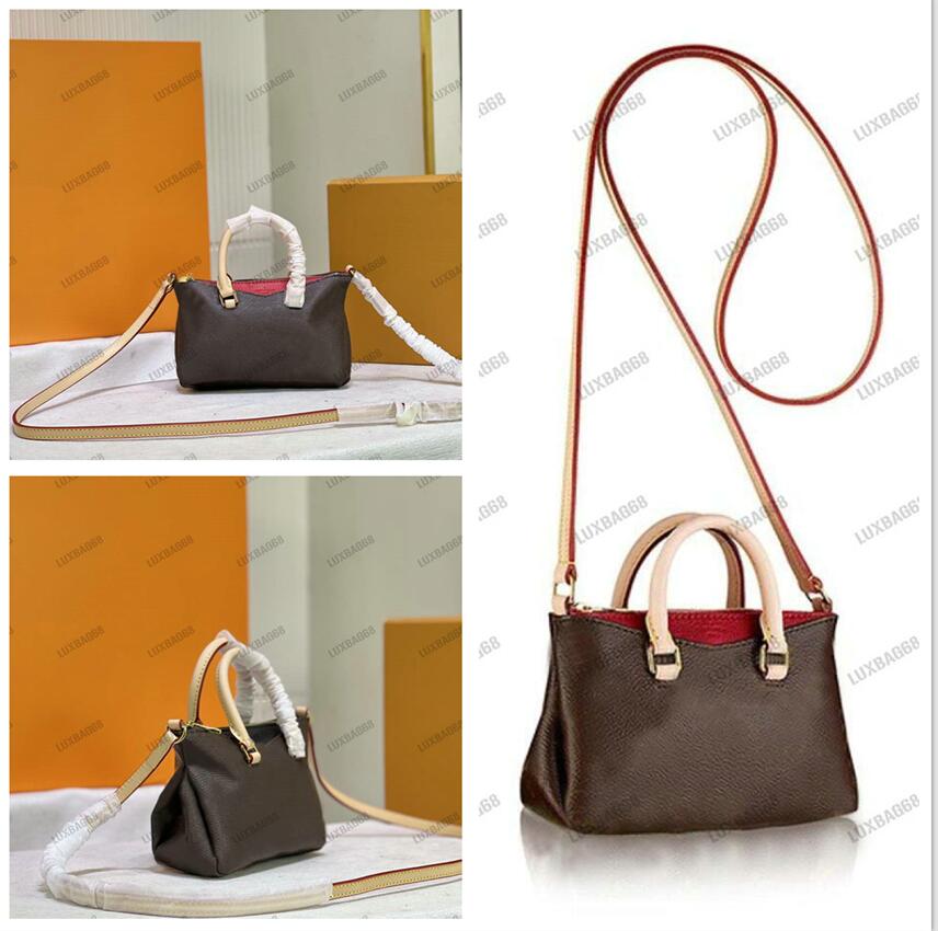 Nano Pallas Brown Monograms Canvas Tote Bag Mini Petite Handbag vintage Vachetta CrossBody M61254, Color-01
Nano Pallas Brown Monograms Canvas Tote Bag Mini Petite Handbag vintage Vachetta CrossBody M61254, Color-01