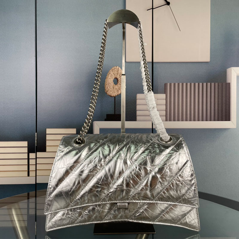 Hourglass Crossbody Bag Chain Shoulder Bags Half Moon Handbag Purse Metallized Calfskin Leather Fashion Metal Letter Clutch Handbags Wallets Inner Pocket, Pink
Hourglass Crossbody Bag Chain Shoulder Bags Half Moon Handbag Purse Metallized Calfskin Leather Fashion Metal Letter Clutch Handbags Wallets Inner Pocket, Pink