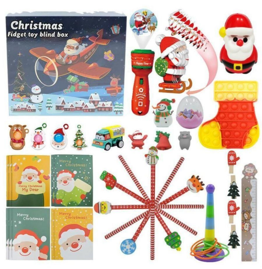 2023 Party Fidget Toys Christmas Blind Box 24 Days Advent Calendar Xmas Kneading Music Boxes Countdown Children's Gifts t102
2023 Party Fidget Toys Christmas Blind Box 24 Days Advent Calendar Xmas Kneading Music Boxes Countdown Children's Gifts t102
