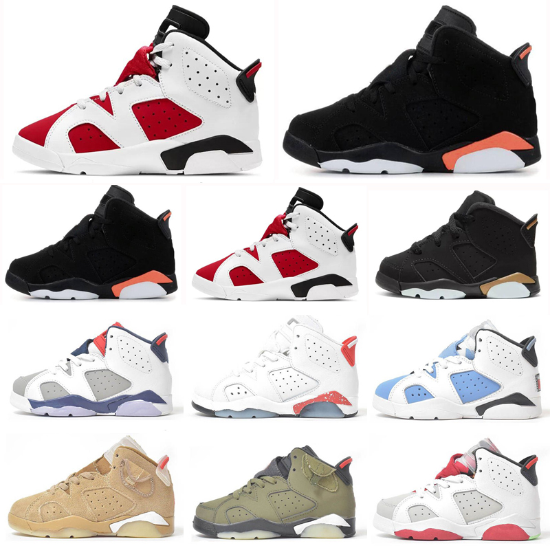 Kids Basketball shoes Jumpman 6 6s University Blue Royal Blue Carmine DMP VI Red Oreo Black Infrared Children Boys Girls sports sneakers trainers Shoe, As photo 11
Kids Basketball shoes Jumpman 6 6s University Blue Royal Blue Carmine DMP VI Red Oreo Black Infrared Children Boys Girls sports sneakers trainers Shoe, As photo 11