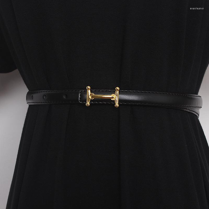 Belts 2022 Simple Design Women Cow Leather Belt Slim Corset Strap Jeans Pants Causal Street Show Cowskin Waist Cinture, Black
Belts 2022 Simple Design Women Cow Leather Belt Slim Corset Strap Jeans Pants Causal Street Show Cowskin Waist Cinture, Black