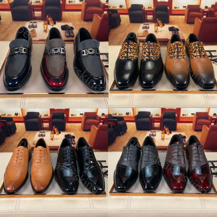 New Designers Shoes Mens Fashion Loafers Genuine Leather Men Business Office Work Formal Dress Shoes Brand Designer Party Wedding Flat Shoe Size 38-46, 11
New Designers Shoes Mens Fashion Loafers Genuine Leather Men Business Office Work Formal Dress Shoes Brand Designer Party Wedding Flat Shoe Size 38-46, 11