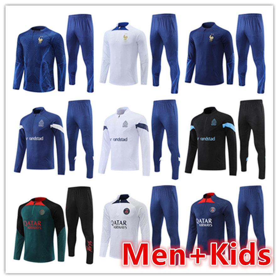 2022 2023 men kids soccer tracksuit sets set training suit jerseys kit 22 23 mens survetement de football jersey tracksuits jogging jacket sets maillot foot
2022 2023 men kids soccer tracksuit sets set training suit jerseys kit 22 23 mens survetement de football jersey tracksuits jogging jacket sets maillot foot