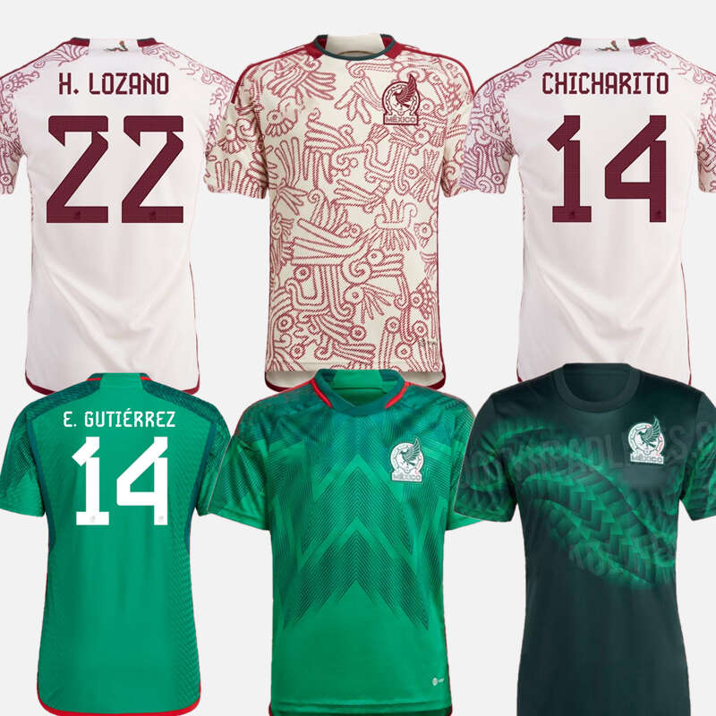 2022 2023 Mexico soccer jersey home away 21 22 23 RAUL CHICHARITO LOZANO DOS SANTOS football shirt Kids kit women Men sets uniforms Fans, 2022 home
2022 2023 Mexico soccer jersey home away 21 22 23 RAUL CHICHARITO LOZANO DOS SANTOS football shirt Kids kit women Men sets uniforms Fans, 2022 home