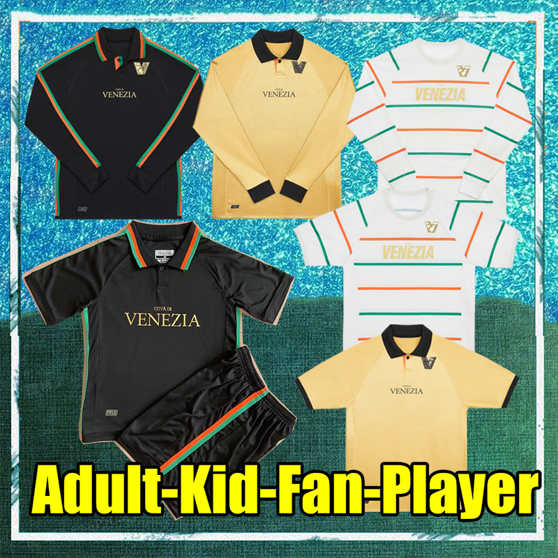 22 23 Venezia FC soccer Jerseys long sleeves shirts stripe tops gold short sleeve tee 2022 2023 football shirts Adukt Kids Kit Uniform 1052043 black tee, Home
22 23 Venezia FC soccer Jerseys long sleeves shirts stripe tops gold short sleeve tee 2022 2023 football shirts Adukt Kids Kit Uniform 1052043 black tee, Home