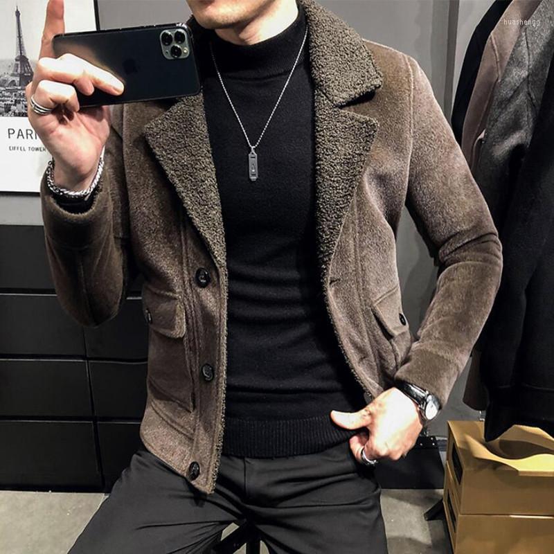 Men's Jackets Men's Winter Warm Fleece Jacket Men's Fashion Solid Color Casual Thick Coat High-quality Clothing Slim Woolen, Black
Men's Jackets Men's Winter Warm Fleece Jacket Men's Fashion Solid Color Casual Thick Coat High-quality Clothing Slim Woolen, Black