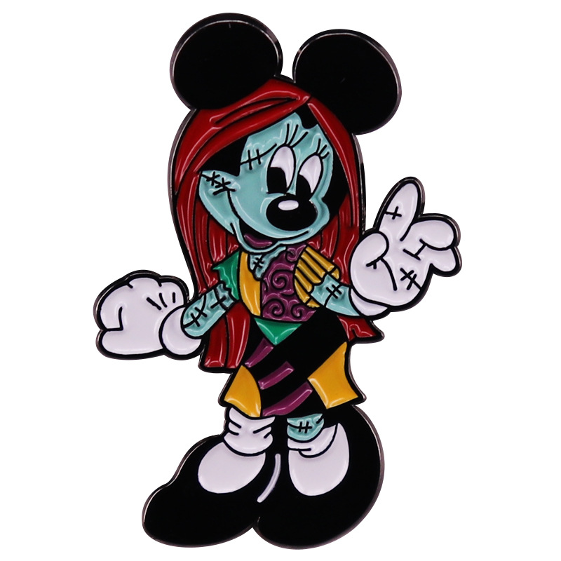 The Nightmare Before Christmas Brooch Weird city night doll Miss Sally Brooch clothes hat pin metal accessories gift Mouse brooch, As picture
The Nightmare Before Christmas Brooch Weird city night doll Miss Sally Brooch clothes hat pin metal accessories gift Mouse brooch, As picture