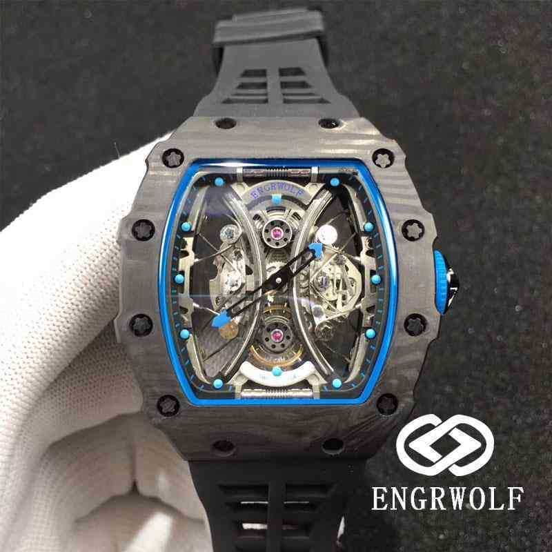 Luxury Mens Mechanicsl Watches Engrwolf Watch Richa Milles Rm53-01 Series 2824 Automatic Mechanical Carbon Fiber Black Tape Men Top Quality Wristwatch
Luxury Mens Mechanicsl Watches Engrwolf Watch Richa Milles Rm53-01 Series 2824 Automatic Mechanical Carbon Fiber Black Tape Men Top Quality Wristwatch