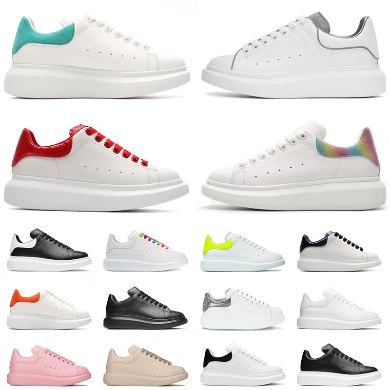 Top Quality Luxurys Designers Women Men Casual Shoes Beige Pink All Black White Rose Golden Suede Leather Trainer McQUEENs Alexander xnQ, Color 29
Top Quality Luxurys Designers Women Men Casual Shoes Beige Pink All Black White Rose Golden Suede Leather Trainer McQUEENs Alexander xnQ, Color 29