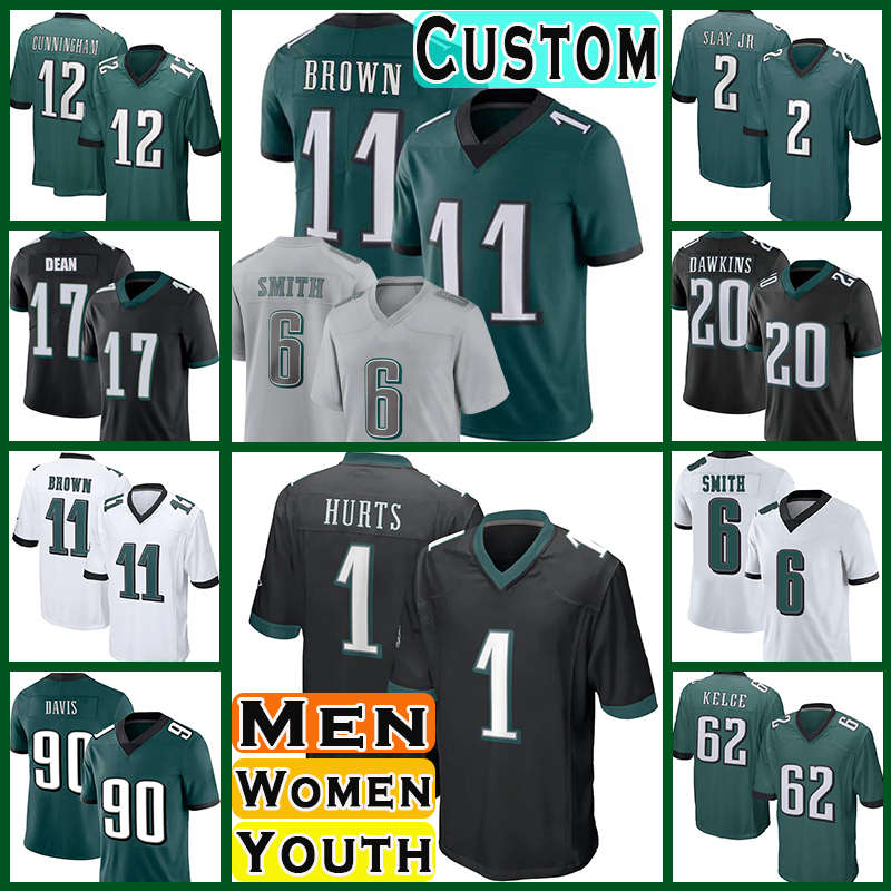 11 A.J. Brown Football Philadelphia Eagles Jalen Hurts DeVonta Smith Jerseys Darius Slay Jr Brandon Graham 90 Davis 17 Dean Mailata Goedert Fletcher Cox Jason Kelce, Custom women(lao y)
11 A.J. Brown Football Philadelphia Eagles Jalen Hurts DeVonta Smith Jerseys Darius Slay Jr Brandon Graham 90 Davis 17 Dean Mailata Goedert Fletcher Cox Jason Kelce, Custom women(lao y)