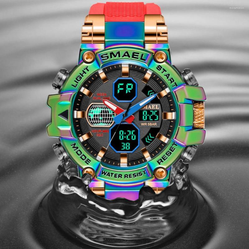 Wristwatches Wrist Watch Premium Alloy Fine Workmanship Men Cool Digital For Sports Electronic, Rose gold
Wristwatches Wrist Watch Premium Alloy Fine Workmanship Men Cool Digital For Sports Electronic, Rose gold