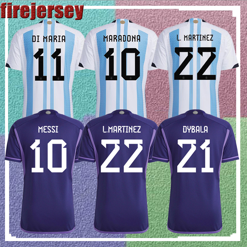 22 23 Argentina soccer Jersey Fans player version 2022 DYBALA AGUERO Maradona football shirt Men Kids sets uniform with socks di maria national team club jersey 81006, Home kids
22 23 Argentina soccer Jersey Fans player version 2022 DYBALA AGUERO Maradona football shirt Men Kids sets uniform with socks di maria national team club jersey 81006, Home kids