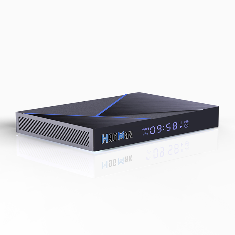H96 Max V56 Smart TV Box BT 4.0 Set Top Box 3D Video Formats Free Internet Searching for Home Entertainment