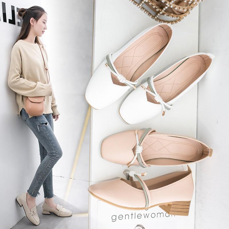 Dress Shoes TOPHQWS Women Low Heels 2022 Spring Casual Round Toe Designer Simple Thick Heel Woman Loafers Elegant Shallow, White
Dress Shoes TOPHQWS Women Low Heels 2022 Spring Casual Round Toe Designer Simple Thick Heel Woman Loafers Elegant Shallow, White