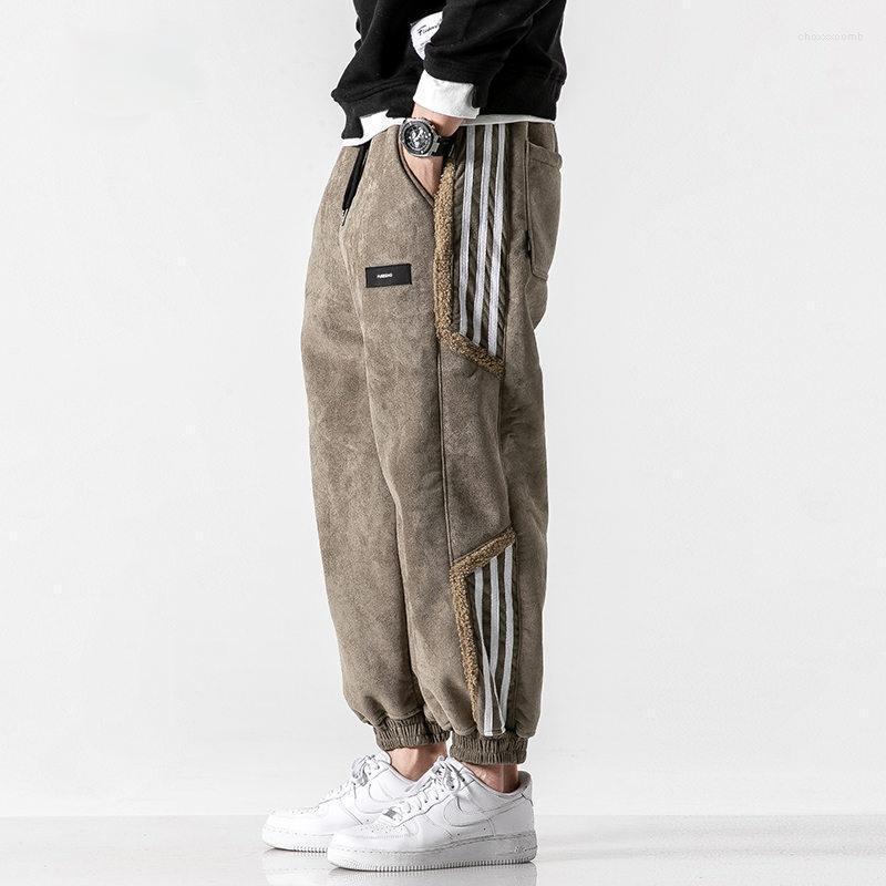Men's Pants Men's Winter Korean Style Hip Hop Thick Casual Harem Streetwear Fashion Sweatpants Kpop Joggers Men Harajuku Striped, Black
Men's Pants Men's Winter Korean Style Hip Hop Thick Casual Harem Streetwear Fashion Sweatpants Kpop Joggers Men Harajuku Striped, Black