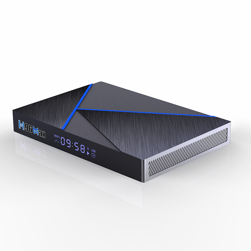 H96 Max V56 Smart TV Box BT 4.0 Set Top Box 3D Video Formats Free Internet Searching for Home Entertainment