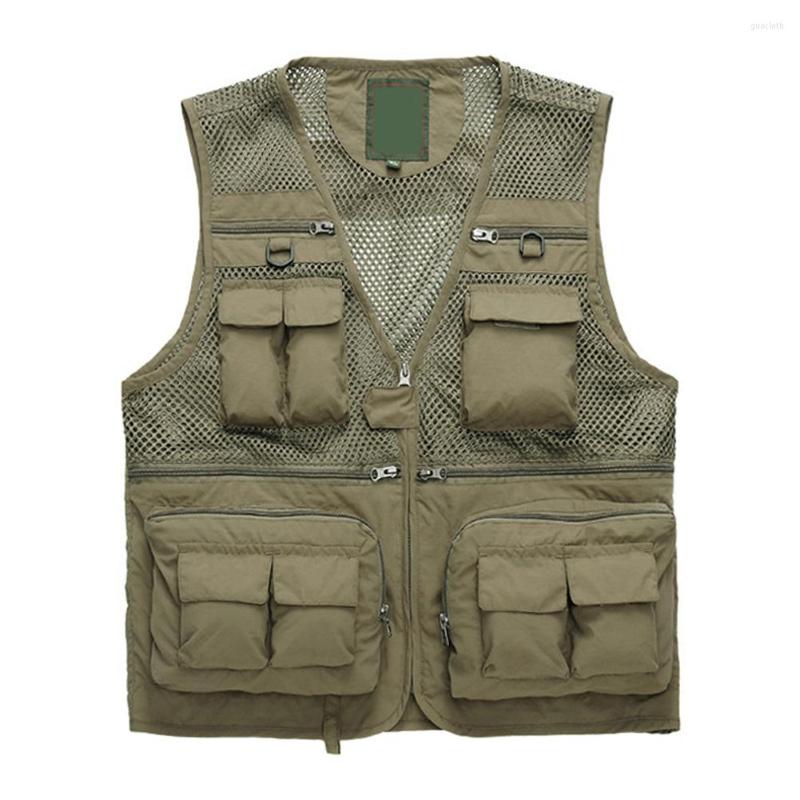 Men's Vests Man's Casual Outdoor Quick-drying Vest Tops Chaqueta Hombre Man Multi-pocket Breathable Mesh Comfortable, Black
Men's Vests Man's Casual Outdoor Quick-drying Vest Tops Chaqueta Hombre Man Multi-pocket Breathable Mesh Comfortable, Black