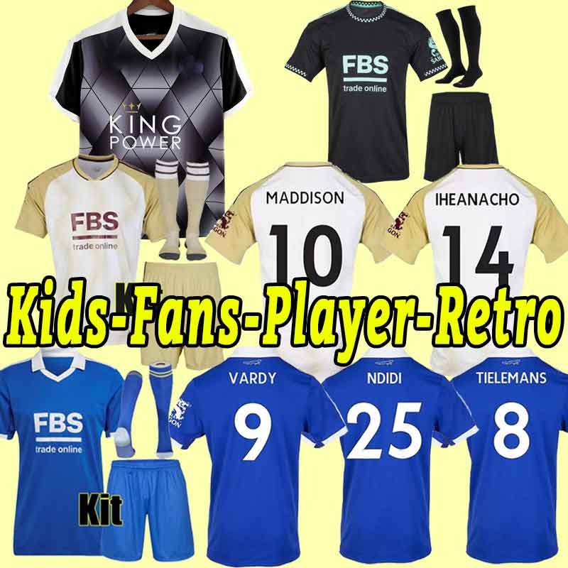 4XL 22/23 VARDY City Soccer Jerseys MADDISON IHEANACHO 2022 2023 CAMISETA BARNES TIELEMANS AYOZE DAKA LOOKMAN IHEANACHO Men Kids Kits sock Full sets football shirt, Away
4XL 22/23 VARDY City Soccer Jerseys MADDISON IHEANACHO 2022 2023 CAMISETA BARNES TIELEMANS AYOZE DAKA LOOKMAN IHEANACHO Men Kids Kits sock Full sets football shirt, Away