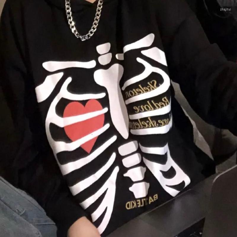 Women's Hoodies Women's & Sweatshirts Fall Retro Oversized Hoodie Women Sweater Y2k Female Student Loose Casual Skeleton Printed Long, Black
Women's Hoodies Women's & Sweatshirts Fall Retro Oversized Hoodie Women Sweater Y2k Female Student Loose Casual Skeleton Printed Long, Black