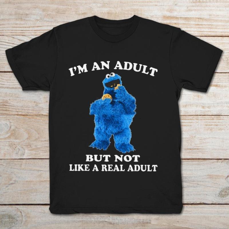 Men' T Shirts Brand Cookie Monster Im An Adult But Not Like A Real 2022 Summer Menshort Sleeve T-Shirt, 0302308-pink
Men' T Shirts Brand Cookie Monster Im An Adult But Not Like A Real 2022 Summer Menshort Sleeve T-Shirt, 0302308-pink