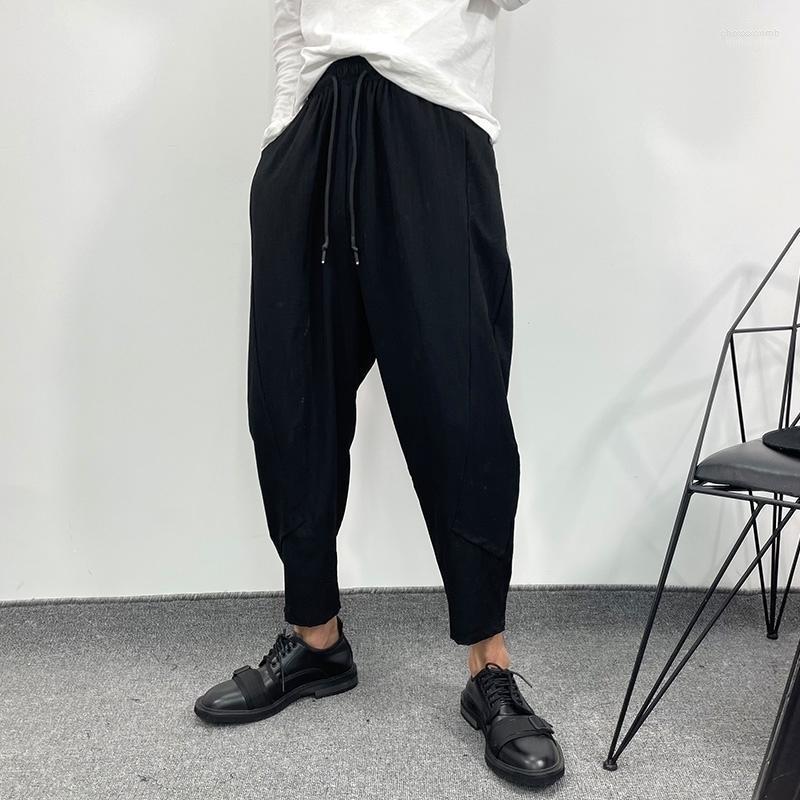 Men' Pants Men' 2022 Large Size Trendy Dark Department Simple Loose Harlan Harajuku Style Versatile Vertical And Thin Capris, Black
Men' Pants Men' 2022 Large Size Trendy Dark Department Simple Loose Harlan Harajuku Style Versatile Vertical And Thin Capris, Black