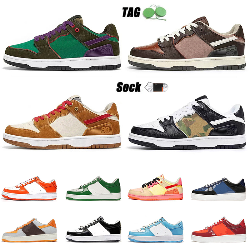 High-Quality A Bathing Bapestas Stas Running Shoes Apes Baped Sk8 ABC Camo Green Pink Black White UNC Brown Ivory Patent Leather Mens Women Low Flat Sneakers, B26
High-Quality A Bathing Bapestas Stas Running Shoes Apes Baped Sk8 ABC Camo Green Pink Black White UNC Brown Ivory Patent Leather Mens Women Low Flat Sneakers, B26