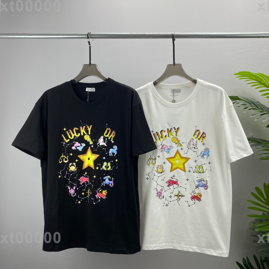 22SS Designer Letter Printed T Shirts Tee Sweatshirt Fashion High Street Short Sleeves Summer Casual T-Shirt Breathable Men Women Crew Neck Tees Dresses fo Wome 15-165, Black
22SS Designer Letter Printed T Shirts Tee Sweatshirt Fashion High Street Short Sleeves Summer Casual T-Shirt Breathable Men Women Crew Neck Tees Dresses fo Wome 15-165, Black