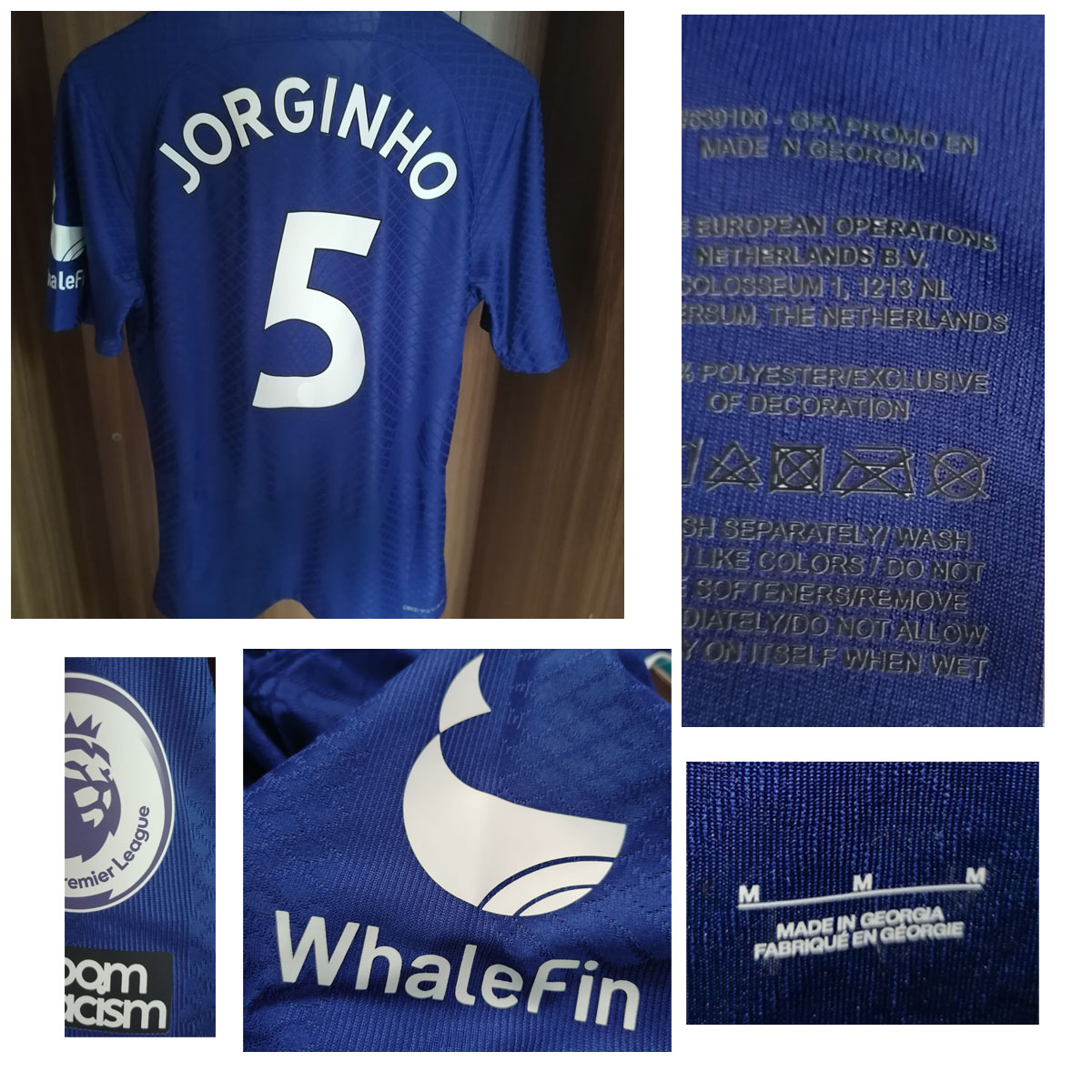 Home Textile 2022 Match Worn Player Issue Sterling Maillot Havertz Jorginho Kante Mount With Wash Tag Maillot Sports Shirt Soccer Patch Badge, #7 kane
Home Textile 2022 Match Worn Player Issue Sterling Maillot Havertz Jorginho Kante Mount With Wash Tag Maillot Sports Shirt Soccer Patch Badge, #7 kane