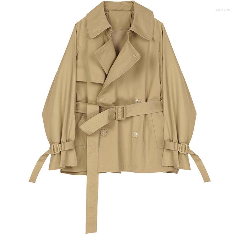 Women' Trench Coats Khaki Women Short 2022 Apring Korean Loose Suit Collar Casual Women' Clothing Coat
Women' Trench Coats Khaki Women Short 2022 Apring Korean Loose Suit Collar Casual Women' Clothing Coat