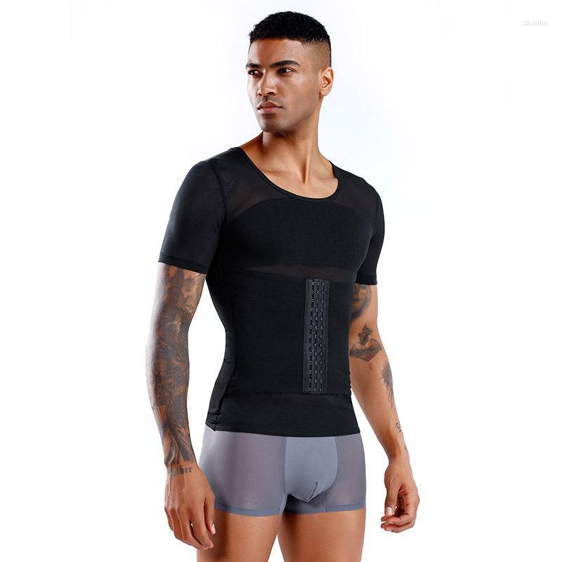 Men's Body Shapers Men's Mens Slimming Shapewear Abdomen Compression Shirt To Shaper Corset Workout Undershirts Short-sleeved
Men's Body Shapers Men's Mens Slimming Shapewear Abdomen Compression Shirt To Shaper Corset Workout Undershirts Short-sleeved