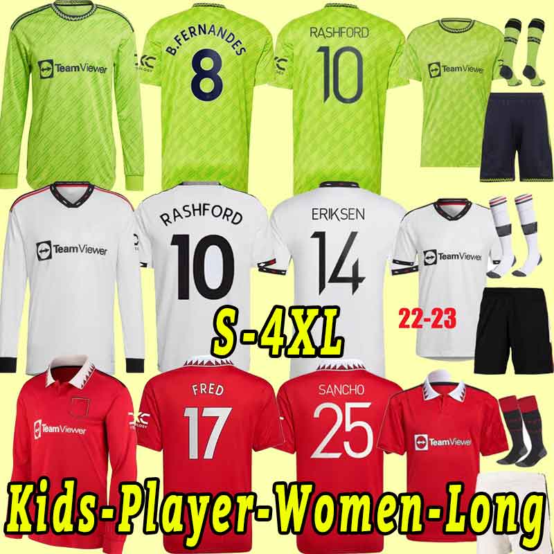 22 23 SANCHO soccer jerseys PLAYER #7 Fans Player version WOMEN MANS UTDS FERNANDES MANCHESTERS SHEW RASHFORD GREENWOOD football top shirt 2022 2023 kids kit set, Home women
22 23 SANCHO soccer jerseys PLAYER #7 Fans Player version WOMEN MANS UTDS FERNANDES MANCHESTERS SHEW RASHFORD GREENWOOD football top shirt 2022 2023 kids kit set, Home women