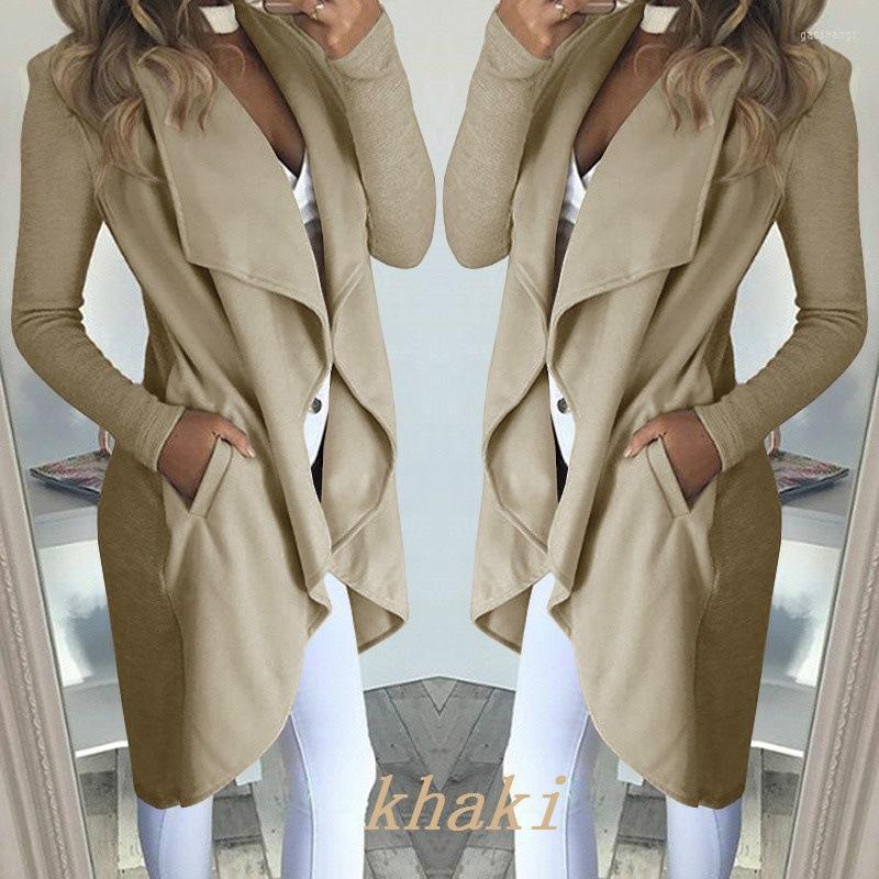 Women' Trench Coats Women' Solid Women Coat Long Windbreaker Woman Fall Vintage Clothes Fashion Plus Size Windbreakers Black, Beige
Women' Trench Coats Women' Solid Women Coat Long Windbreaker Woman Fall Vintage Clothes Fashion Plus Size Windbreakers Black, Beige