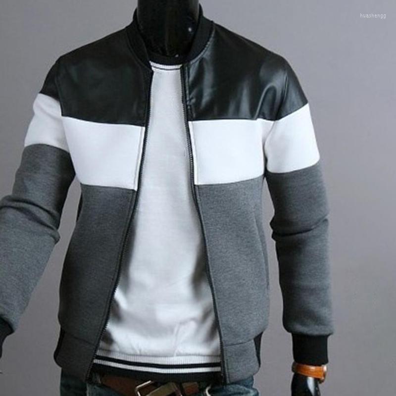 Men's Jackets Men's Trendy Coat Zipper Placket Top Men Beam Cuff Splicing Jacket Autumn, Dark gray
Men's Jackets Men's Trendy Coat Zipper Placket Top Men Beam Cuff Splicing Jacket Autumn, Dark gray
