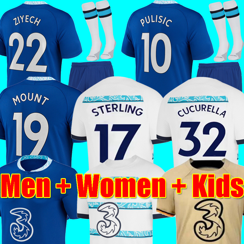 22 23 CFC Soccer Jersey PULISIC MOUNT HAVERTZ STERLING JORGINHO 2022 2023 football shirt men kids set kits KOULIBALY KANTE uniform socks Mendy T. SILVA CUCURELLA, 22-23 home kids
22 23 CFC Soccer Jersey PULISIC MOUNT HAVERTZ STERLING JORGINHO 2022 2023 football shirt men kids set kits KOULIBALY KANTE uniform socks Mendy T. SILVA CUCURELLA, 22-23 home kids
