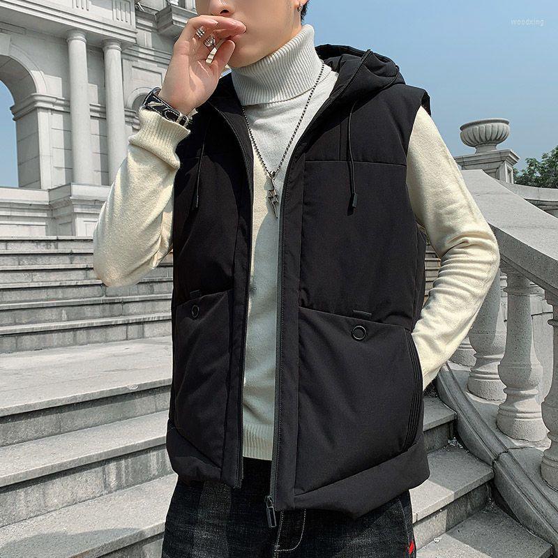 Men's Vests Fashion Mens Jacket Sleeveless Vest Winter Thermal Soft Casual Coats Male Cotton Men's Men Thicken Waistcoat 5XL E770, Black
Men's Vests Fashion Mens Jacket Sleeveless Vest Winter Thermal Soft Casual Coats Male Cotton Men's Men Thicken Waistcoat 5XL E770, Black