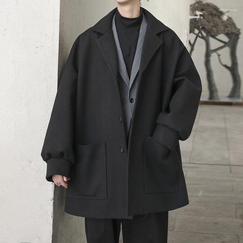 Men's Trench Coats 2022 Autumn And Winter Korean Version Fashion Solid Color Lapel Mid-length Windbreaker Men's Loose Casual Thickened, Black
Men's Trench Coats 2022 Autumn And Winter Korean Version Fashion Solid Color Lapel Mid-length Windbreaker Men's Loose Casual Thickened, Black