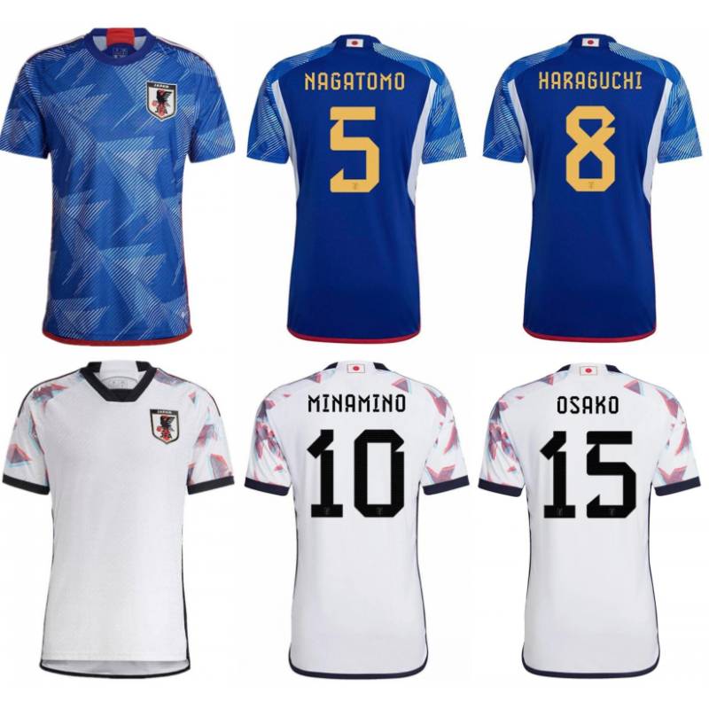 2022 Japan Soccer Jerseys ASANO MINAMINO OSAKO NAGATOMO YOSHIDA HARAGUCHI ATOM Uniform Japanese 22 23 home away HONDA Football Shirt
2022 Japan Soccer Jerseys ASANO MINAMINO OSAKO NAGATOMO YOSHIDA HARAGUCHI ATOM Uniform Japanese 22 23 home away HONDA Football Shirt