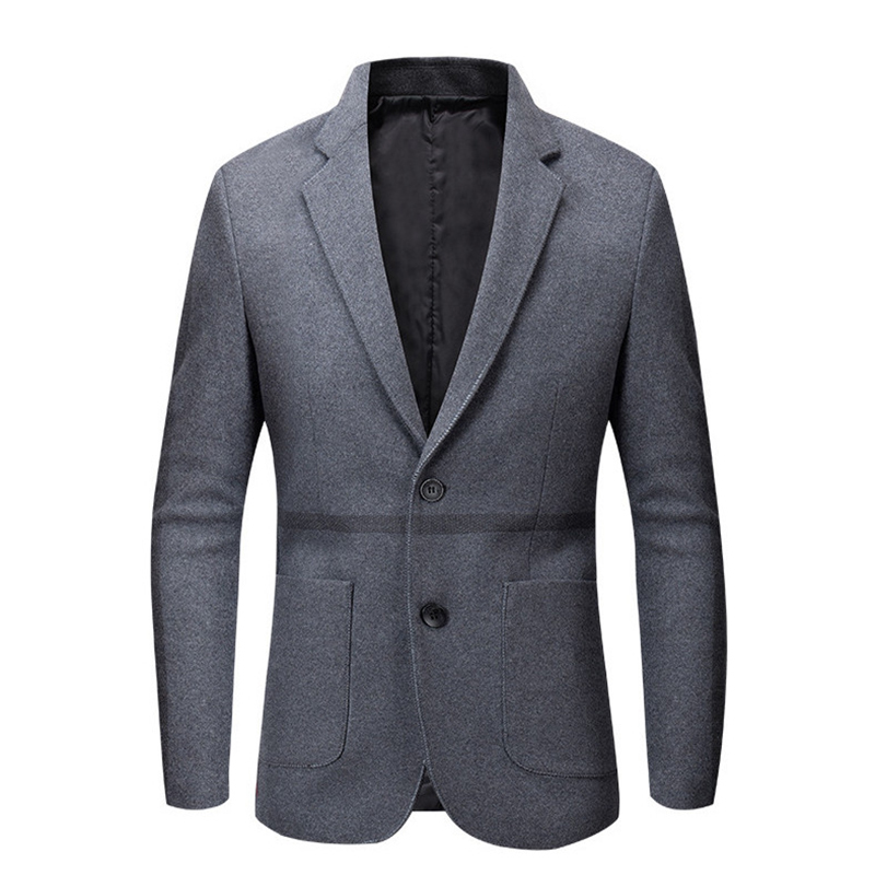 Men's Suits Blazers Woolen Small Suits Jacket Men Fashion Slim Fit Blazers Autumn Winter PartyWedding Men Blazers and Jackets terno masculino 220