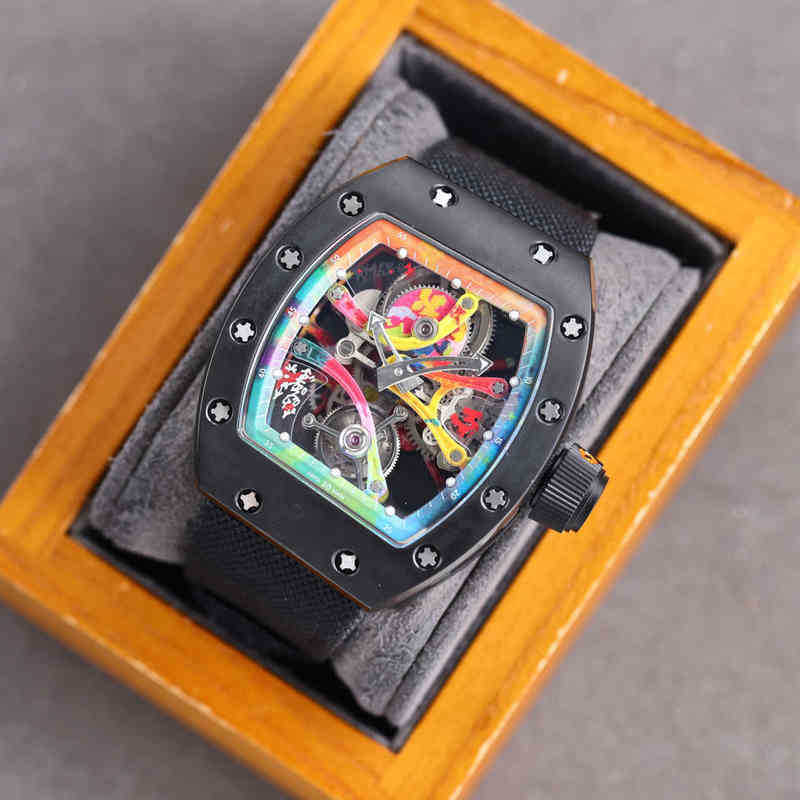 Wristwatch Phan RM068-01 Luxury SUPERCLONE Watches Active Designer tourbillon Cyril Mens Mechanical Watch rm681 Graffiti This Wristwatch Accompanies QYQJ, Black
Wristwatch Phan RM068-01 Luxury SUPERCLONE Watches Active Designer tourbillon Cyril Mens Mechanical Watch rm681 Graffiti This Wristwatch Accompanies QYQJ, Black