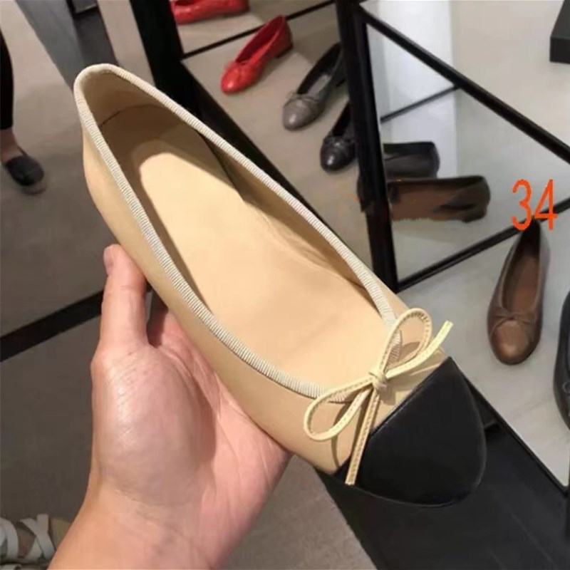 designer Dress shoes Spring and Autumn cowhide letter bow Ballet Dance shoes fashion women black Flat boat shoe Lady leather Trample Lazy Loafers 35-42 size, Customizebox
designer Dress shoes Spring and Autumn cowhide letter bow Ballet Dance shoes fashion women black Flat boat shoe Lady leather Trample Lazy Loafers 35-42 size, Customizebox