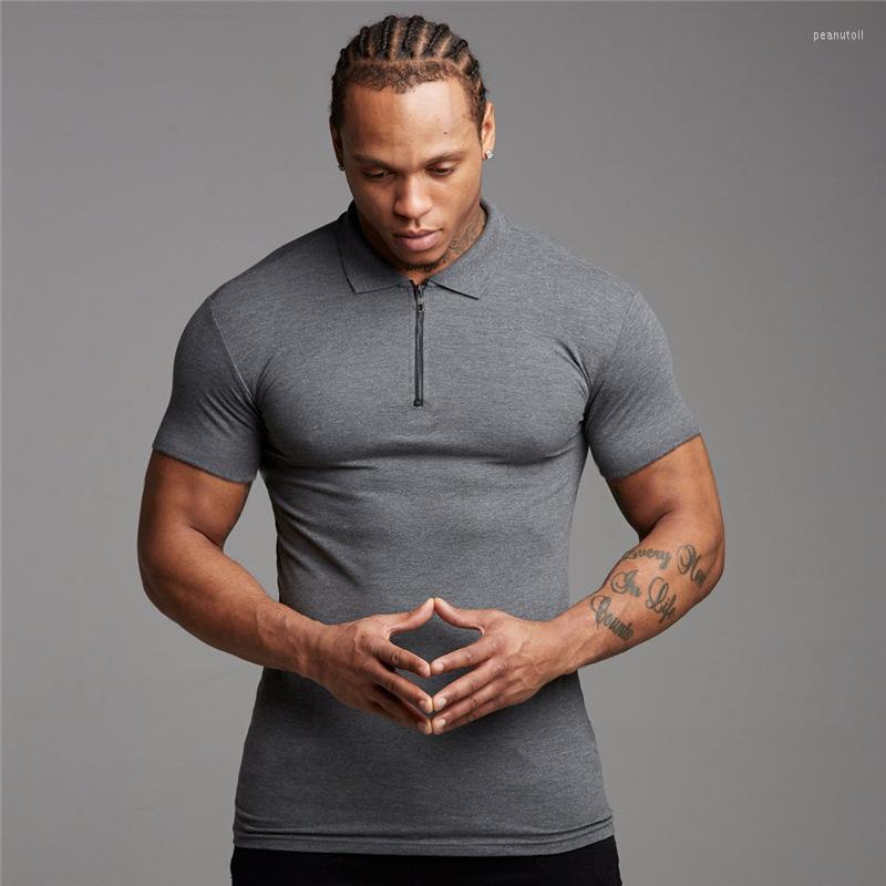 Men's Polos TOQUCL Sports Men's Polo Cotton Plus Size Summer Fitness Zipply Homme Male Wear GYM Muscle Clothing Shirts For 110kg, Black
Men's Polos TOQUCL Sports Men's Polo Cotton Plus Size Summer Fitness Zipply Homme Male Wear GYM Muscle Clothing Shirts For 110kg, Black