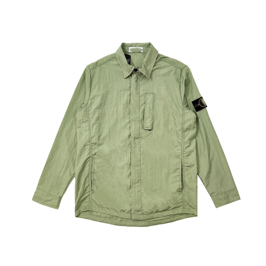 New Mens Cptopstoney Luxury Shirt Jerseys Womens Casual Shirts Long Sleeve Solid Green Cardigan Fashion Loose Outerwear Chic Tops Autumn Formal Wear, Supplement (not shipped separately)
New Mens Cptopstoney Luxury Shirt Jerseys Womens Casual Shirts Long Sleeve Solid Green Cardigan Fashion Loose Outerwear Chic Tops Autumn Formal Wear, Supplement (not shipped separately)