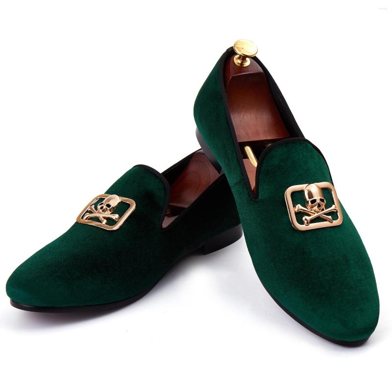 Dress Shoes Harpelunde Gold Skull Buckle Men Formal Green Velvet Slippers Custom Loafer Size 6-14, Black
Dress Shoes Harpelunde Gold Skull Buckle Men Formal Green Velvet Slippers Custom Loafer Size 6-14, Black