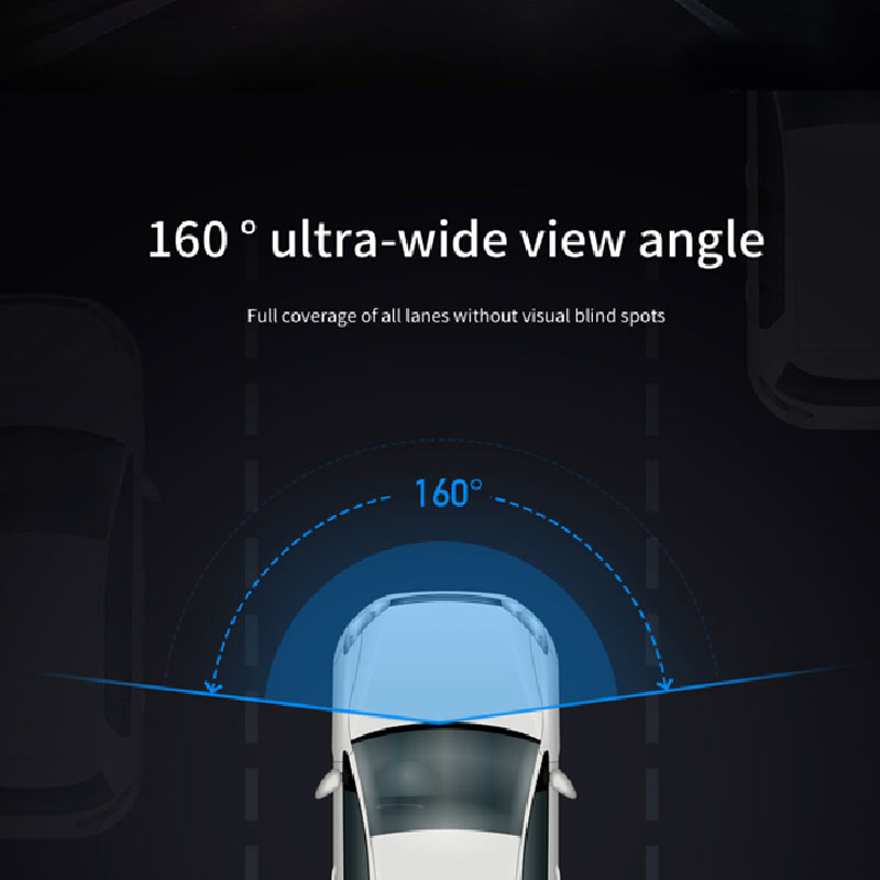 IP Cameras 360 Dash Cam G300H 160° Wide Angle 1296P HD Video Quality Night Vision GPS And Google Maps Fatigue Reminder Parking Monitoring