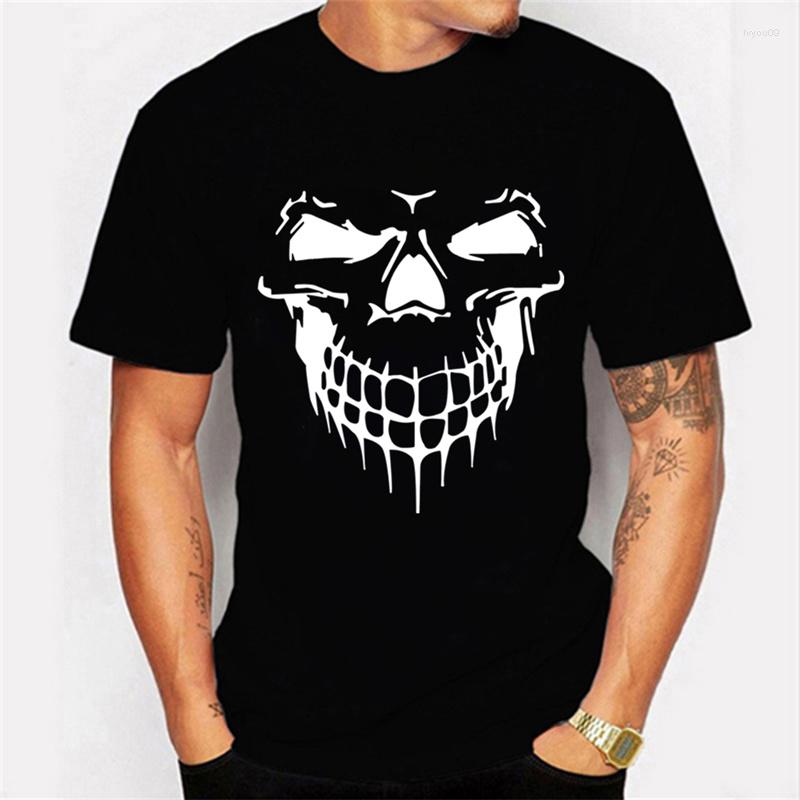 Men's T Shirts Halloween Skull Face Shirt Men Women Loose Fashion Graphic Tshirts Short Sleeve Male Trend Clothing Streetwear Camisetas Tops, Black
Men's T Shirts Halloween Skull Face Shirt Men Women Loose Fashion Graphic Tshirts Short Sleeve Male Trend Clothing Streetwear Camisetas Tops, Black