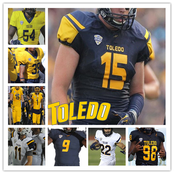Ncaa College Toledo Football Jerseys Dequan Finn Tucker Gleason Jacquez Stuart …